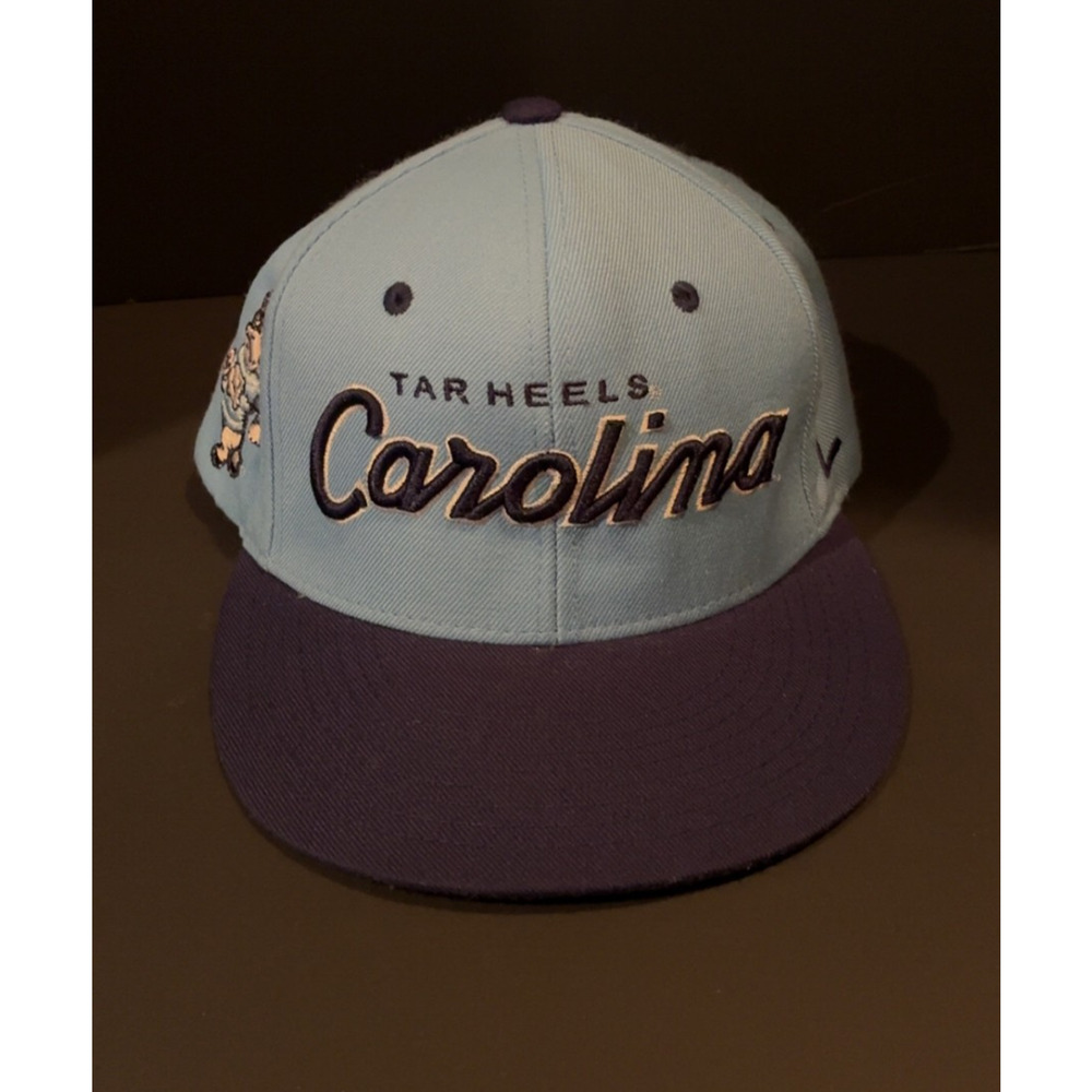 North Carolina UNC Tar Heels Zephyr Snapback Adjustable Cap Hat - Rameses Mascot